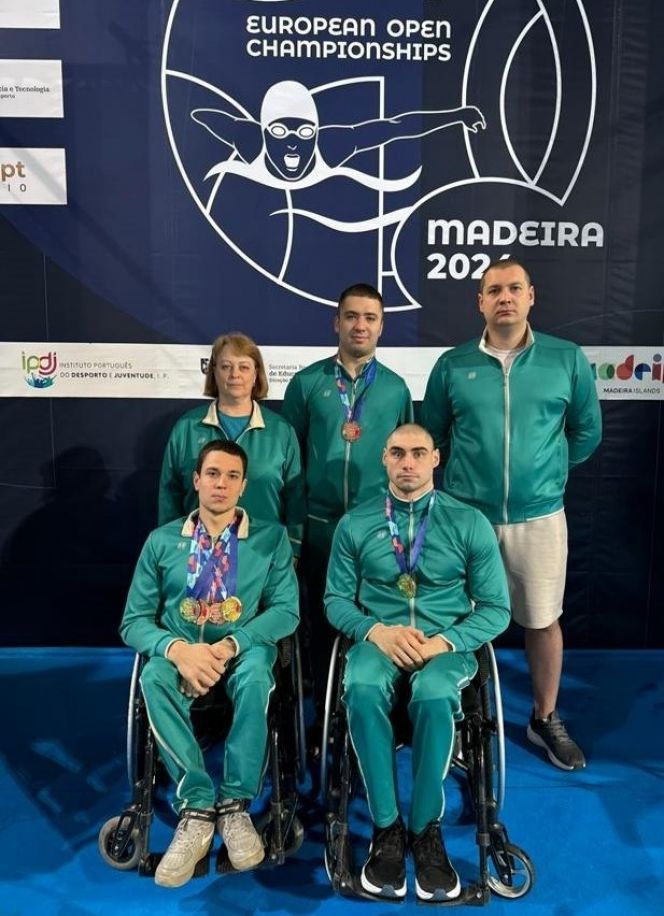 Спортсмены из Бийска с успехом выступили на чемпионате Европы по плаванию под эгидой Паралимпийского международного комитета