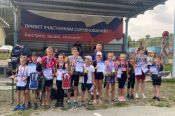 В Барнауле состоялись детские соревнования по летнему биатлону (видео)