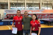 На всероссийских соревнованиях в Красноярске юные теннисисты из Алтайского края семь раз стали призёрами
