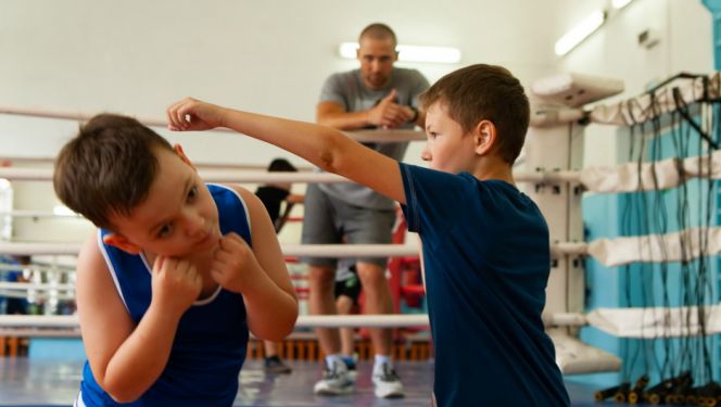 Рубцовская школа бокса. Фото: Дмитрий Лямзин
