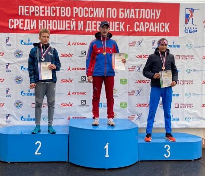 Леонид Кульгускин из Бийского района победил в кросс-спринте на юношеском первенстве России