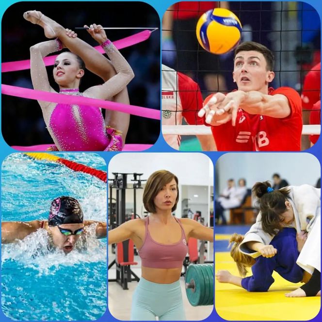 В программе новых "Спортивных выходных" - гимнастика, волейбол, фитнес, плавание и дзюдо