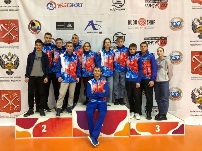 Сборная Алтайского края успешно выступила на Всероссийском турнире по каратэ (WKF) "Петербургская осень"