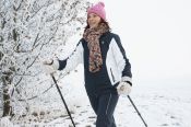 Скандинавская ходьба: особенности занятий в зимнее время