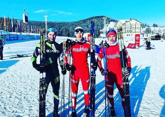 Леонид Кульгускин из Бийского района одержал три победы в лыжных гонках на окружном этапе Спартакиады учащихся России