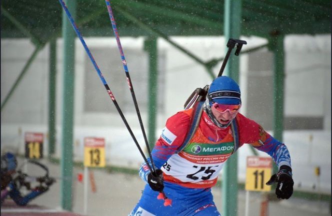 Павел Волков - второй призёр первенства Сибири в спринтерской гонке