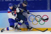 Сборная Финляндии обыграла  команду Словакии 2:0 и стала первым финалистом хоккейного турнира Олимпиады