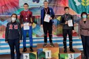 Победой школьников города Заринска завершился в Ребрихе краевой зимний фестиваль ГТО 