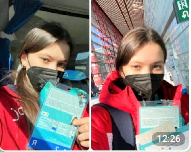 Воспитанница краевой СШОР «Горные лыжи» Таисья Форьяш прилетела в Пекин для участия в Паралимпиаде 