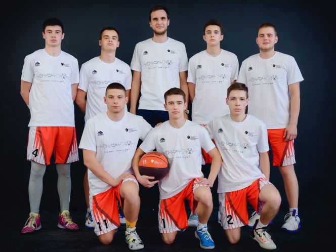 Баскетбольная команда юношей Романовского района
