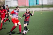 В Барнауле прошёл региональный фестиваль футбола среди девочек "Звёзды зажигаются здесь" (фоторепортаж)