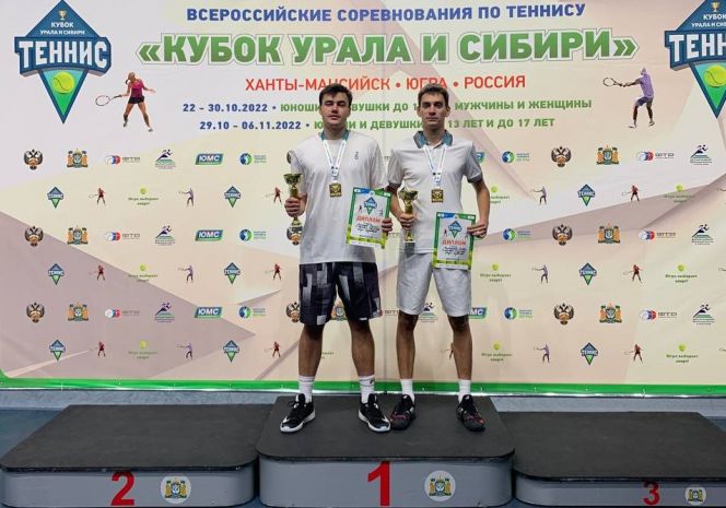 Руслан Кузнецов (слева) и Павел Карпушкин - победители Кубка Урала и Сибири