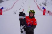 Мария Травиничева - победитель первого этапа Кубка России в параллельном слаломе