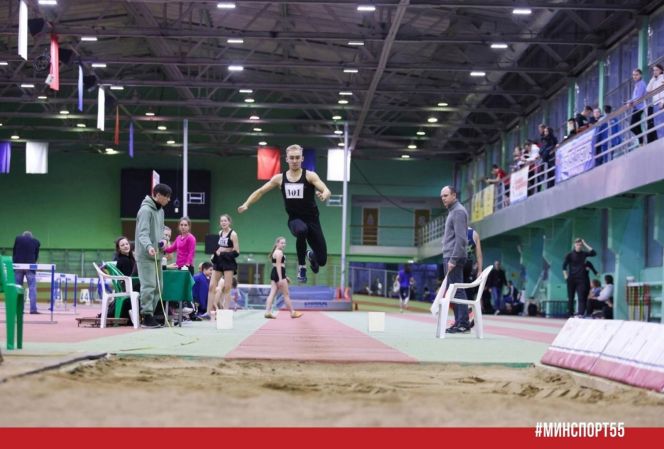 Чемпионат и первенство Омской области по лёгкой атлетике помещении. Фото: Министерство спорта Омской области 