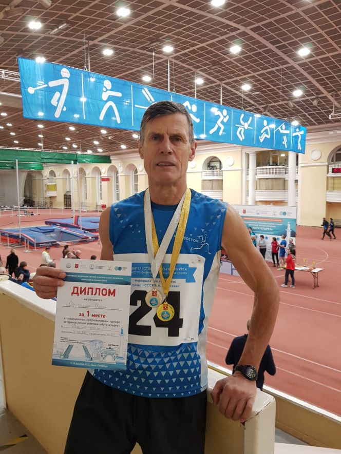 Игорь Озюменко выиграл традиционный предновогодний ветеранский турнир «Матч четырёх»  в Санкт-Петербурге 