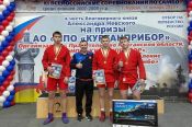 Борцы Алтайского края завоевали три медали на Всероссийском турнире в Кургане