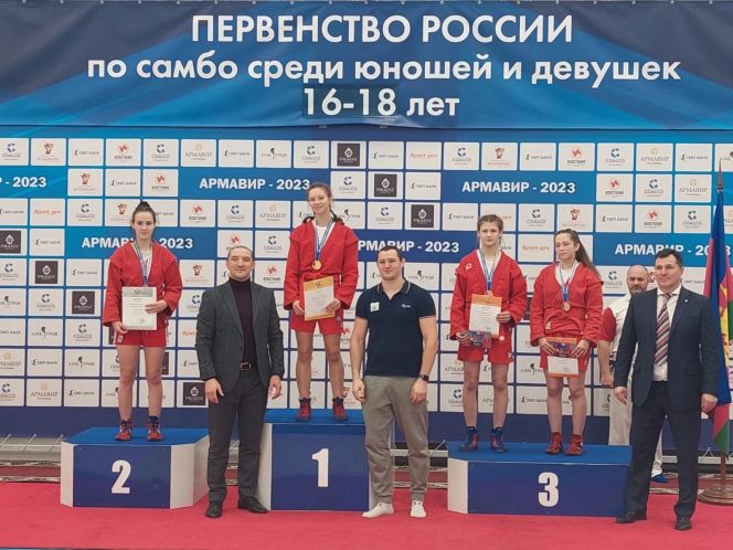 Алина Скрипачёва - серебряный призёр первенства России среди девушек 16-18 лет