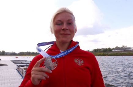 Александра Власова в 16 лет завоевала серебряную медаль чемпионата России!