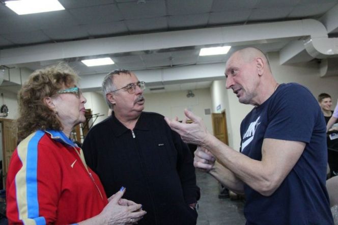 На фото: Наталья Шубенкова, Михаил Чернов и Сергей Клевцов