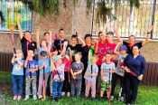 СШ «Юность Алтая» провела мастер-класс по хоккею на траве для воспитанников Центра помощи детям № 3