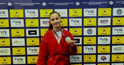 Победительница первенства мира-2023 Алина Скрипачёва