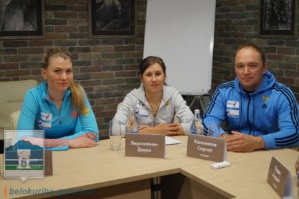 Сборная России по биатлону проводит восстановительные сборы в Белокурихе