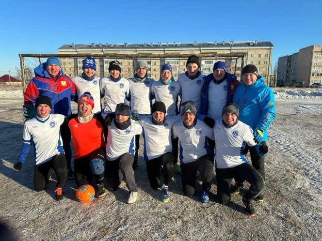 Команда Ключевского района - финалист зимней олимпиады сельских спортсменов Алтая