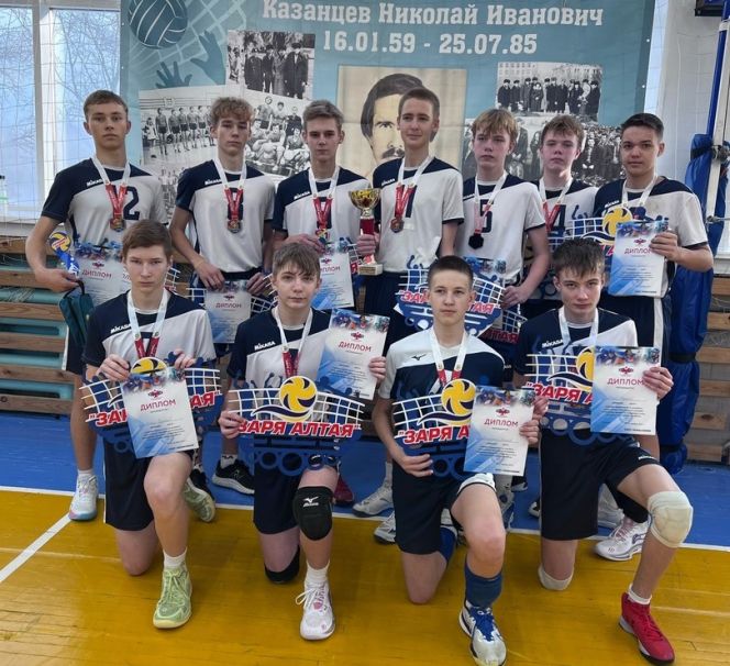 Победители турнира команда СШОР Новоалтайска