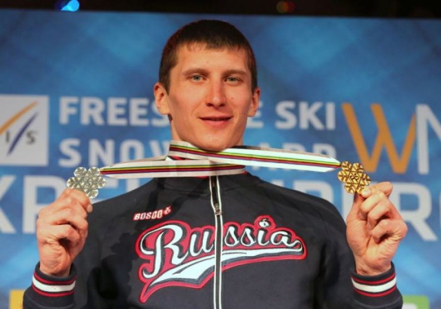 Январь 2015-го. Андрей Соболев первым из россиян выигрывает чемпионат мира по сноуборду... 
