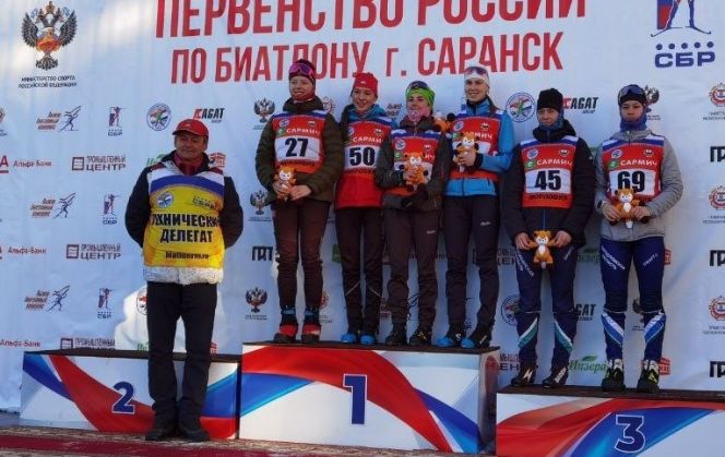Екатерина Копырина (№27) завоевала серебро в индивидуальной гонке