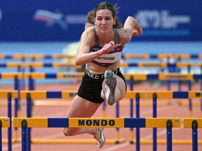 Виктория Погребняк - серебряный призёр чемпионата России в барьерном спринте 