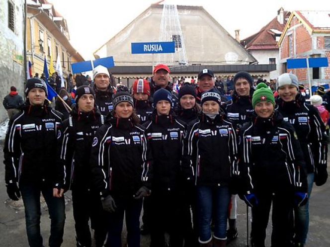 Александр Каленкин показал лучший результат среди российских горнолыжников на международных детско-юношеских соревнованиях POKAL LOKA в Словении.