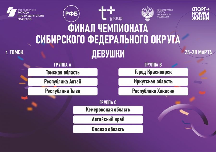 25 марта в Томске стартует окружной финал ШБЛ «КЭС-Баскет» с участием алтайских команд (расписание игр) 