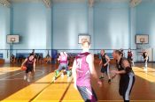 Состоялись отборочные турниры летней олимпиады сельских спортсменов в женском волейболе, мужском баскетболе и настольном теннисе