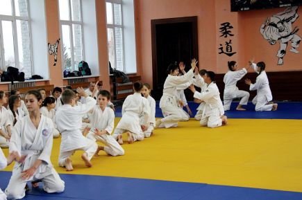 Около 350 детей и подростков приняли участие в краевых соревнованиях «Мастера татами – без наркотиков» в Барнауле (фото).
