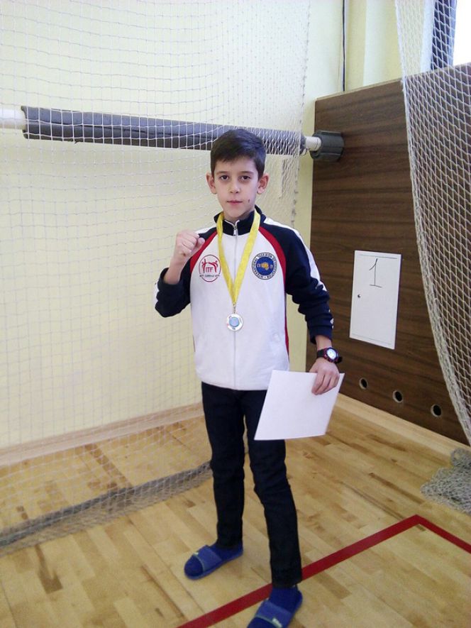 Барнаулец Никита Дёмин выиграл Всероссийские соревнованиях по тхэквондо ИТФ.