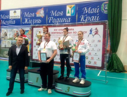 Елена Устинова – бронзовый призёр XIV Кубка мира среди нефтяных стран.