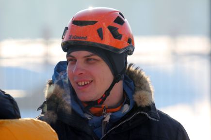 В Барнауле прошёл седьмой этап Кубка России по ледолазанию на трудность.