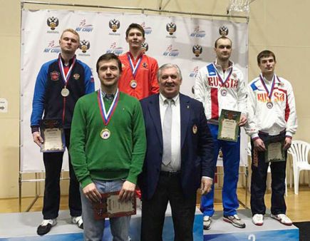Данил Бубенчиков - бронзовый призёр первенства России среди спортсменов до 24 лет. 