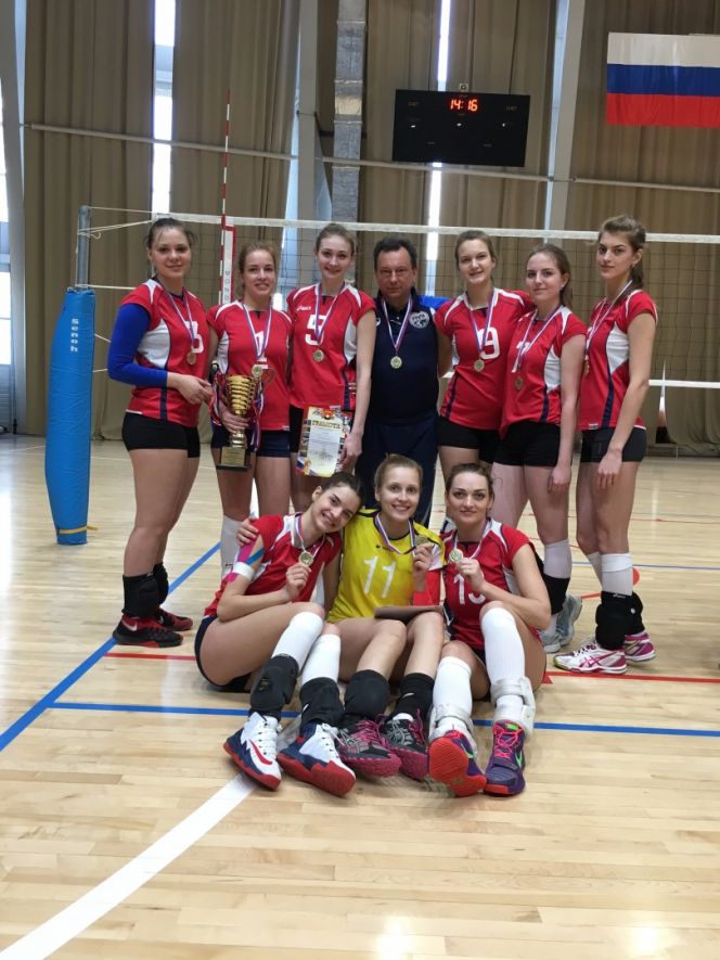 Женская команда АлтГУ – победитель Кубка Студенческой волейбольной лиги среди команд СФО и ДФО.
