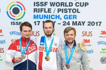 Сергей Каменский выиграл этап Кубка мира с новым мировым рекордом.