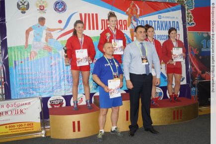 Сборная Алтайского края по самбо заняла четвёртое место на VIII летней Спартакиаде учащихся России. 