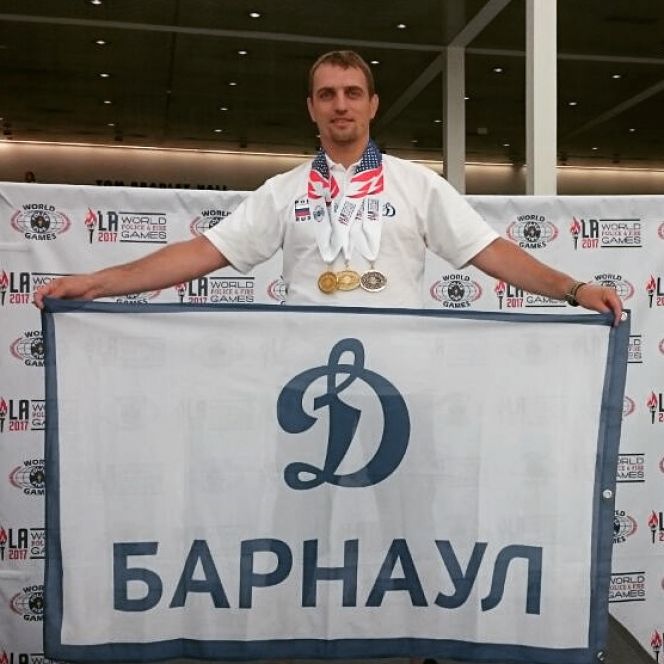 Представитель ГУ МВД России по Алтайскому краю Александр Суховерхов выиграл три медали на XVII Всемирных играх полицейских и пожарных.
