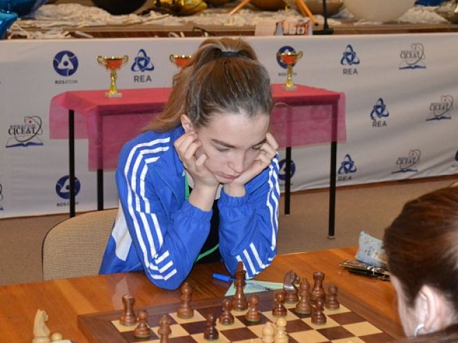 Виктория Лоскутова стала бронзовым призёром первенства России по быстрым шахматам
