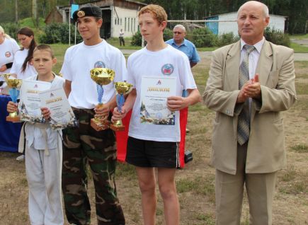 В оздоровительном лагере «Кристалл» завершился I краевой фестиваль детского спорта.