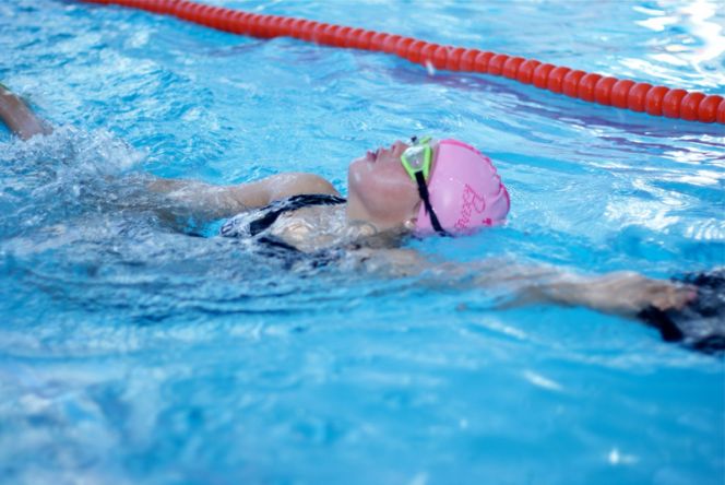 Мария Ланговая – победитель международных соревнований по плаванию Special Olympic в Пуэрто-Рико.