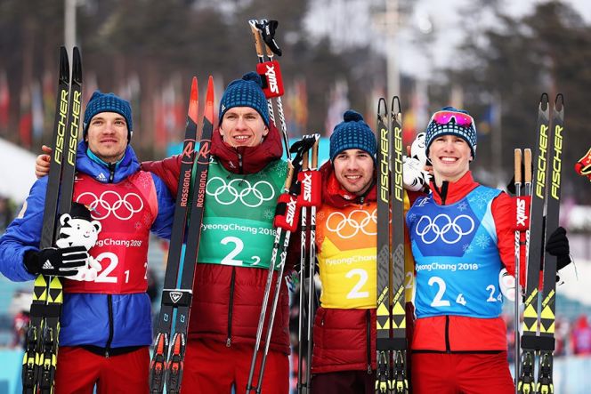 Российские лыжники – серебряные призёры в эстафете