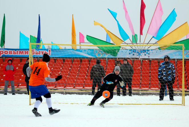 Фото! В финале сельской олимпиады сыграют команды Завьяловского и Ребрихинского районов