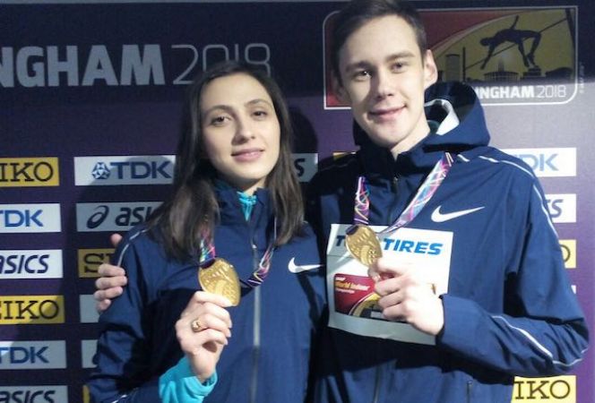 Российские прыгуны в высоту завоевали две золотые медали на чемпионате мира в помещении