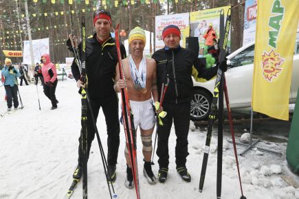 Закрытие лыжного сезона-2018 сезон на барнаульской «Трассе здоровья». Фото: maria-ra.ru